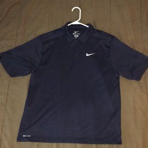 Nike Dri-fit polo Navy size-M